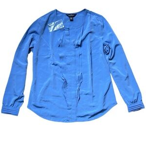 NWOT Lands’ End The Outfitters Button Up Blouse Size 8 Petite